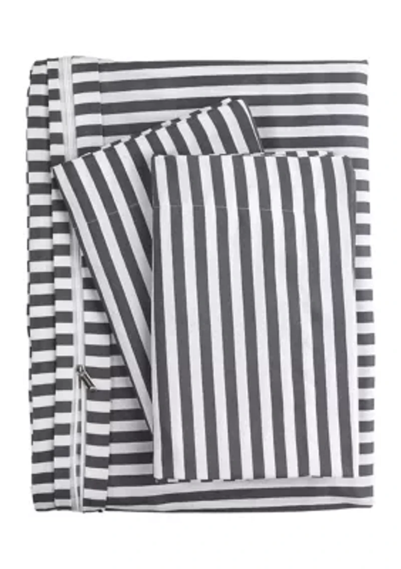 Premium Ultra Soft Ribbon Pattern Duvet Cover Set