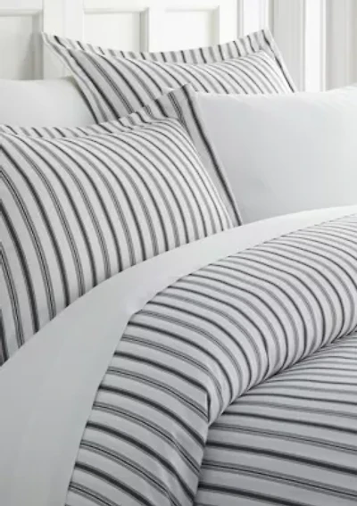 Premium Ultra Soft Vertical Dreams Pattern Duvet Cover Set