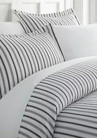 Premium Ultra Soft Vertical Dreams Pattern  Duvet Cover Set