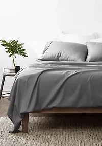 Premium Chevron Embossed Bed Sheet Set
