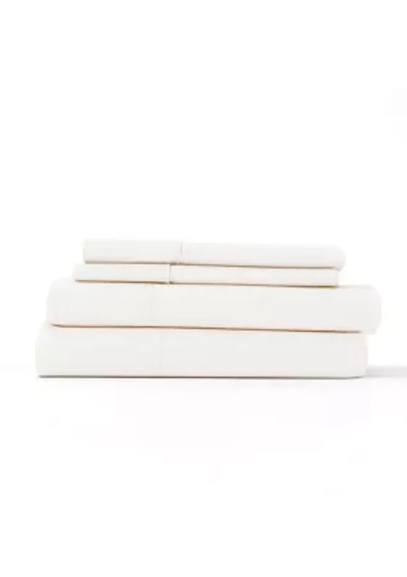 Premium Chevron Embossed Bed Sheet Set