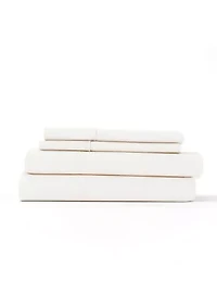 Premium Chevron Embossed Bed Sheet Set