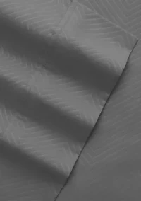 Premium Chevron Embossed Bed Sheet Set