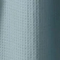Cotton Blend Waffle Shower Curtain