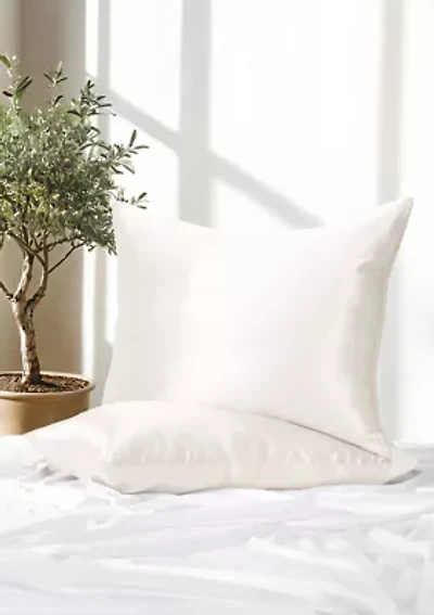 100% Mulberry Silk 2 Piece Pillowcase Set