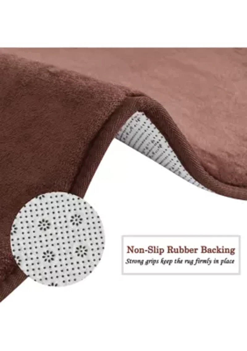 Memory Foam No Slip Back Bath Rug