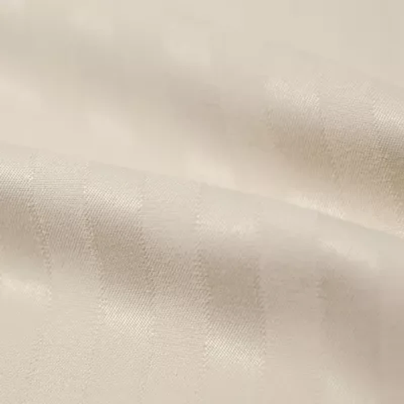 1500 Count 6 Piece Dobby Stripe 14" Pocket Sheet Set