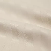 1500 Count 6 Piece Dobby Stripe 14" Pocket Sheet Set