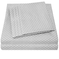 1500 Count 6 Piece Dot Print Sheet Set