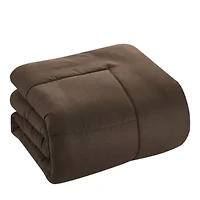 8 Piece Bed A Bag Greek Key Comforter Sheet Skirt Sham Set