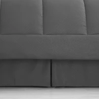 8 Piece Bed A Bag Checkered Comforter Sheet Skirt Sham Set