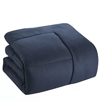 8 Piece Bed A Bag Checkered Comforter Sheet Skirt Sham Set