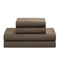 8 Piece Bed A Bag Checkered Comforter Sheet Skirt Sham Set