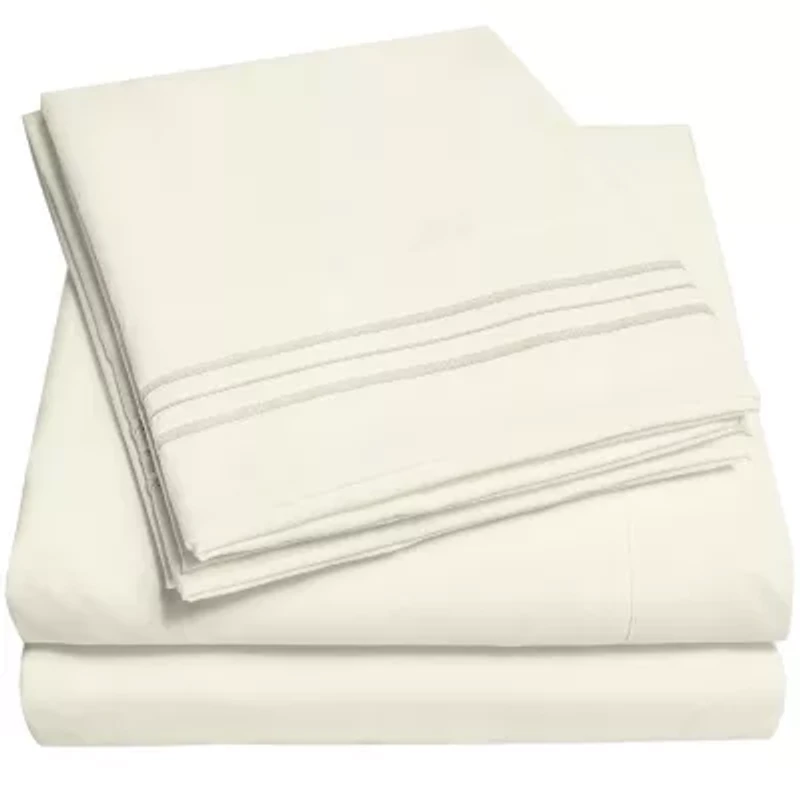 1800 Count Extra Deep 21" Pocket Microfiber Sheet Set
