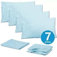 1500 Series 6 Piece Deep Pocket Bed Sheet Set