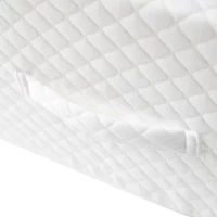 Memory Foam Bed Wedge Pillow with Pockets