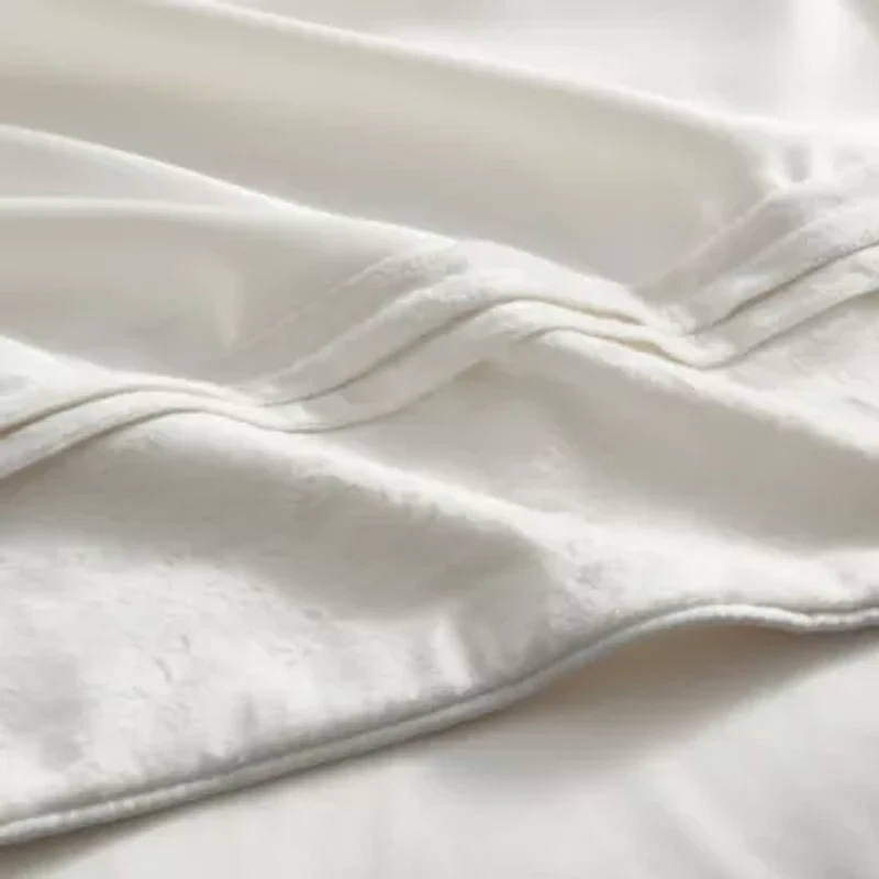 Sweet Home Collection Luna 7 Piece Crushed Velvet Comforter Set