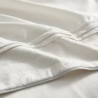 Sweet Home Collection Luna 7 Piece Crushed Velvet Comforter Set