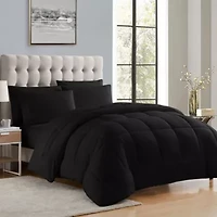 7 Piece Bed-In-A-Bag Down Alternative Comforter & Sheet Set RV Short Queen