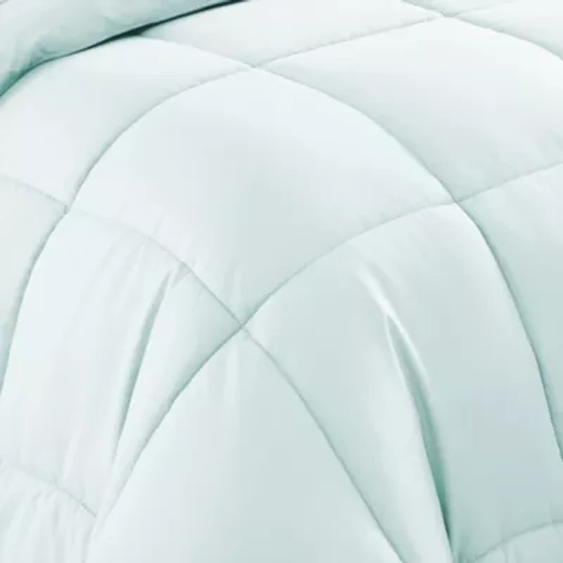 7 Piece Bed-In-A-Bag Down Alternative Comforter & Sheet Set RV Short Queen