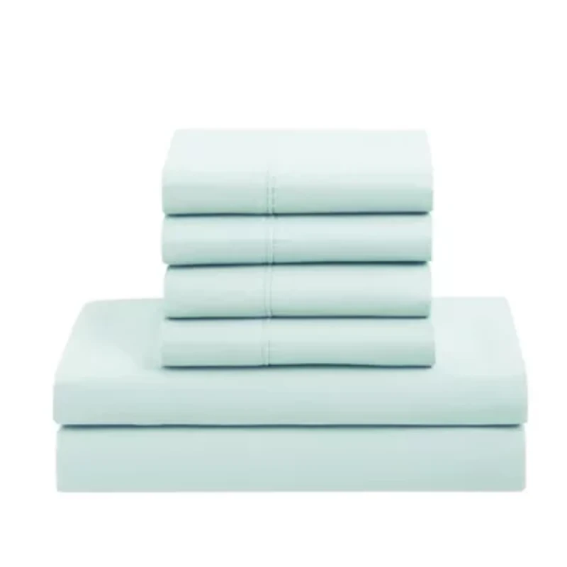 7 Piece Bed-In-A-Bag Down Alternative Comforter & Sheet Set RV Short Queen