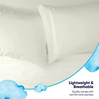 Kids Solid 4 Piece Sheet Set, Ultra Soft 1800 Series, Double Brushed Microfiber