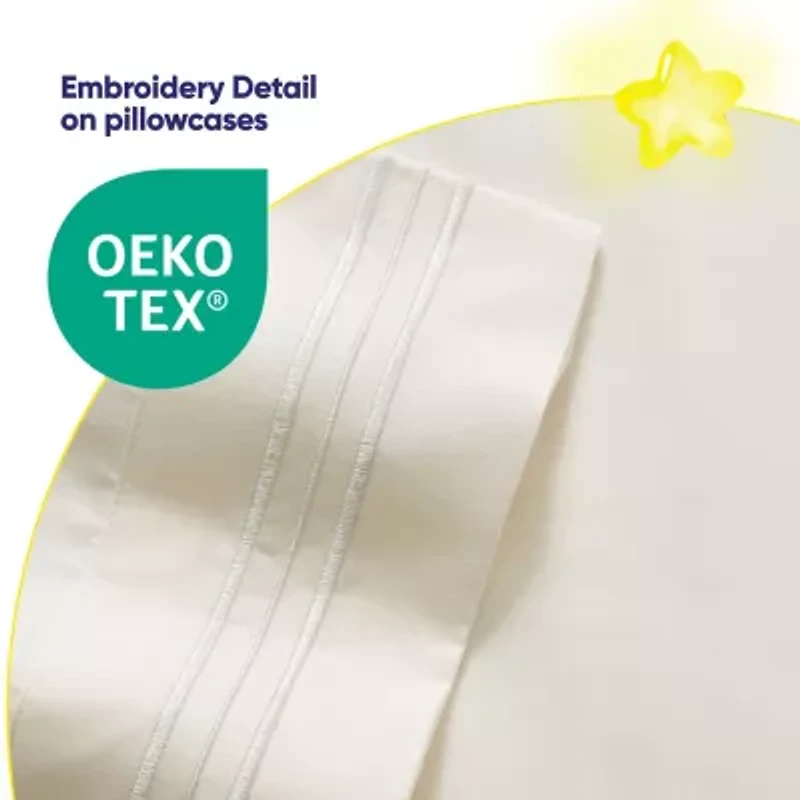 Kids Solid 4 Piece Sheet Set, Ultra Soft 1800 Series, Double Brushed Microfiber