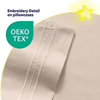 Sweet Home Collection Kids Solid 4 Piece Sheet Set, Ultra Soft 1800 Series, Double Brushed Microfiber