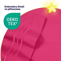 Kids Solid 4 Piece Sheet Set, Ultra Soft 1800 Series, Double Brushed Microfiber