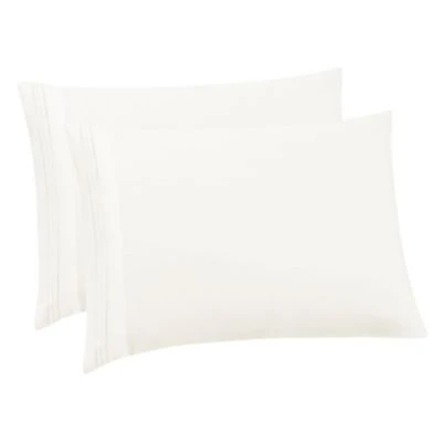 Luxury Embroidered Ultra Soft Microfiber Pillowcases 4-Pack
