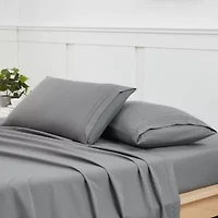 Luxury Embroidered Ultra Soft Microfiber Pillowcases 4-Pack