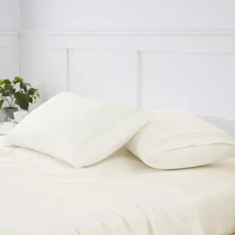 Luxury Embroidered Ultra Soft Microfiber Pillowcases 4-Pack