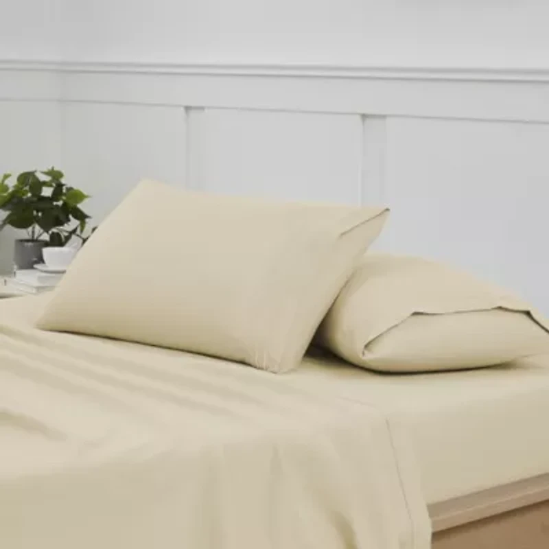 Luxury Embroidered Ultra Soft Microfiber Pillowcases 4-Pack