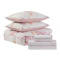 Sweet Home Collection Fairytale Princess Printed Kids Bedding Set includes Sheet