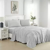 Ultra Soft Microplush Solid Fleece Sheet Set