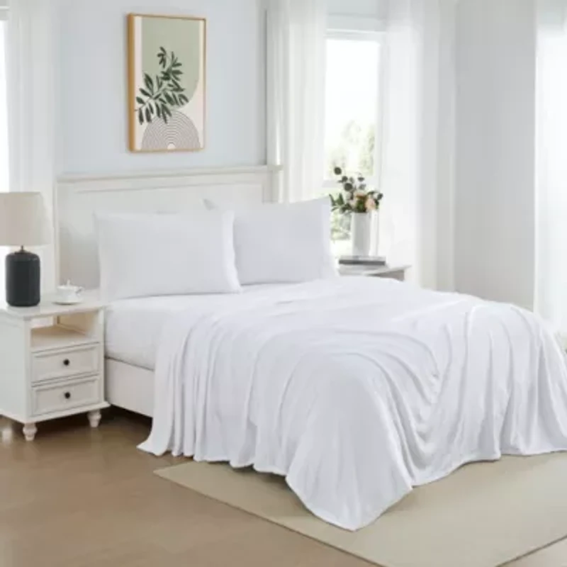 Ultra Soft Microplush Solid Fleece Sheet Set