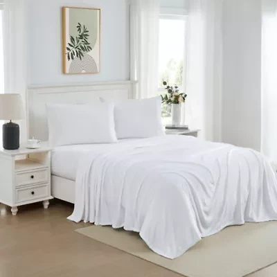 Ultra Soft Microplush Solid Fleece Sheet Set