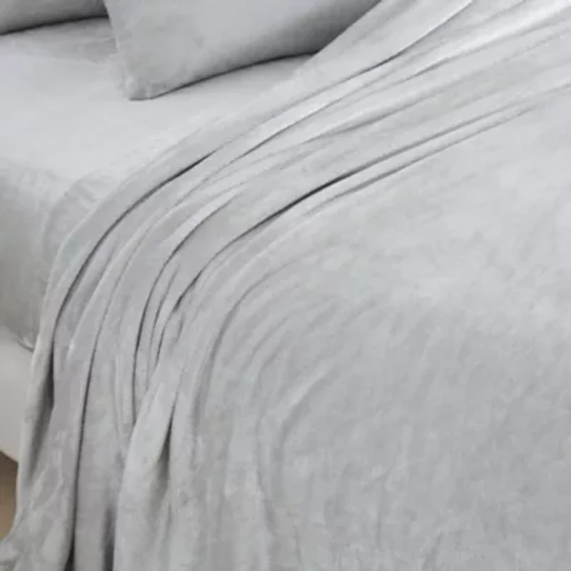 Ultra Soft Microplush Solid Fleece Sheet Set