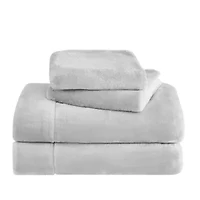 Ultra Soft Microplush Solid Fleece Sheet Set
