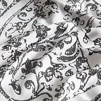 Sweet Home Collection 7 Piece Trieste Damask Jacquard Bedding Set