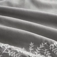 7 Piece Salerno Suede Elegant Bedding Set