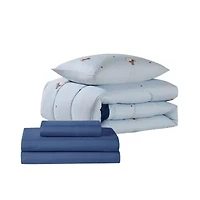 Kids Basketball Printed Bedding Set Includes Sheet