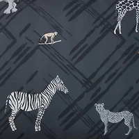 Safari Jungle Kids Printed Bedding Set Includes Sheet
