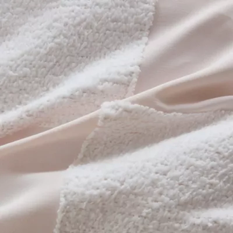 Kids Chenille Checkered Bed a Bag Comforter & Sheet Set