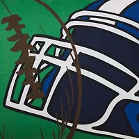 Kids Football Printed Bedding Set Includes Sheet