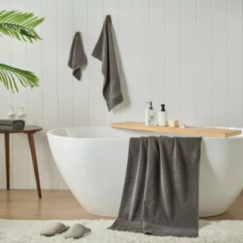 8PC 100% Combed Cotton Towel Set (2 Bath, 2 Hand, 4 Wash)