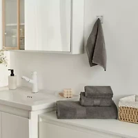 8PC 100% Combed Cotton Towel Set (2 Bath, 2 Hand, 4 Wash)