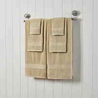 8PC 100% Combed Cotton Towel Set (2 Bath, 2 Hand, 4 Wash)