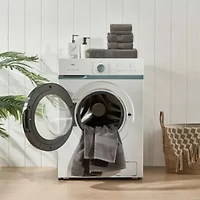 8PC 100% Combed Cotton Towel Set (2 Bath, 2 Hand, 4 Wash)