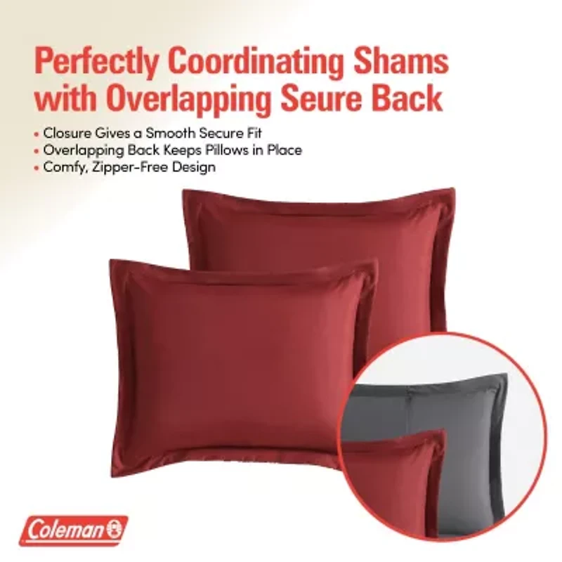 7 Piece Reversible Comforter & Sheet Set, All Season Bedding Set